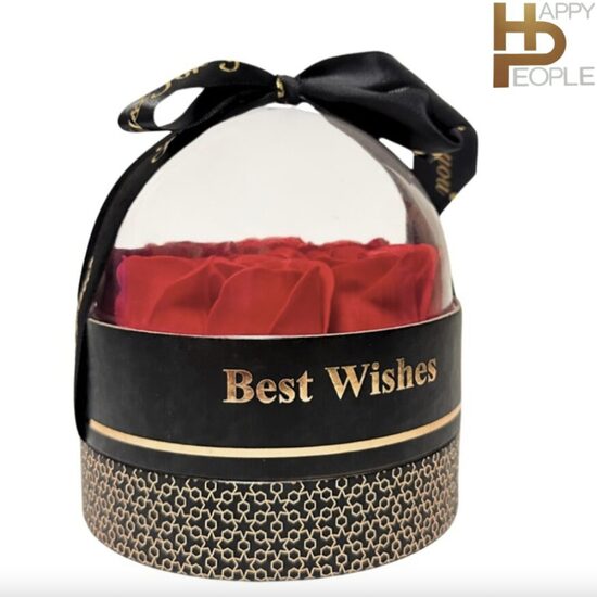 Muilo rožės dėžutėje, juoda